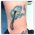 inkin - tatouage allumette sur cheville - cherry's tattoo.jpg