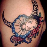 inkin - tatouage columbine et rose sur épaule - art act need ink.jpg