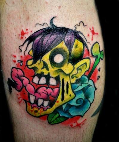 inkin - tatouage zombie - RietOne