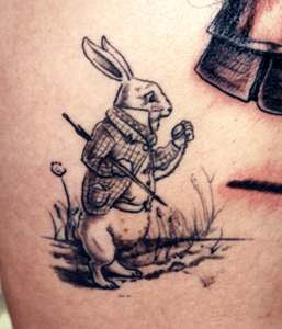 Rabbit tattoo images